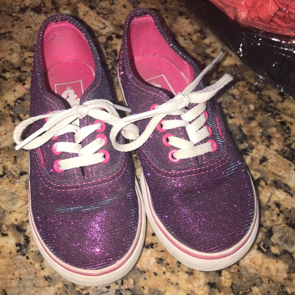 girls vans size 9